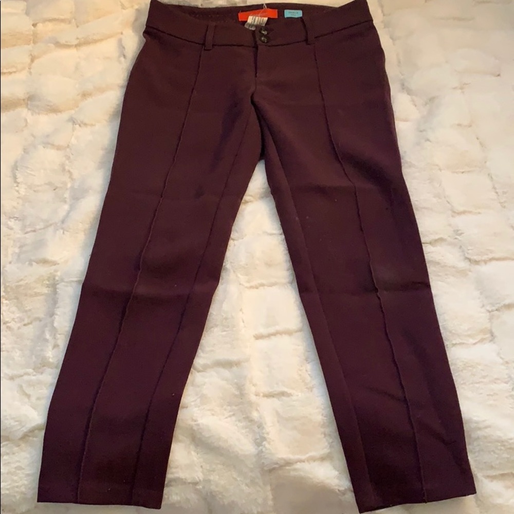 Cartonnier Maroon slacks